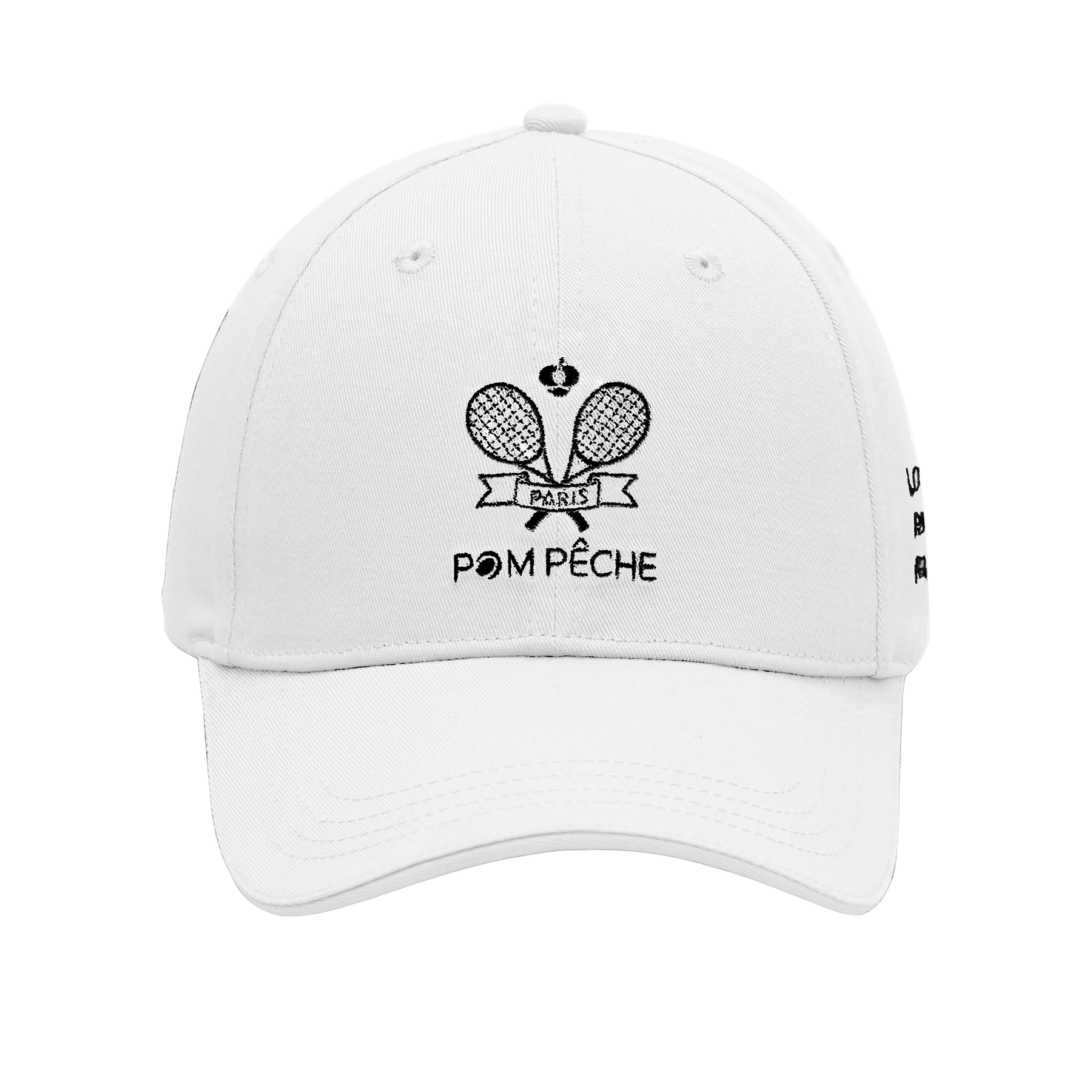 LUA ルーア ハードトップ リボン テニスキャップ - ホワイト