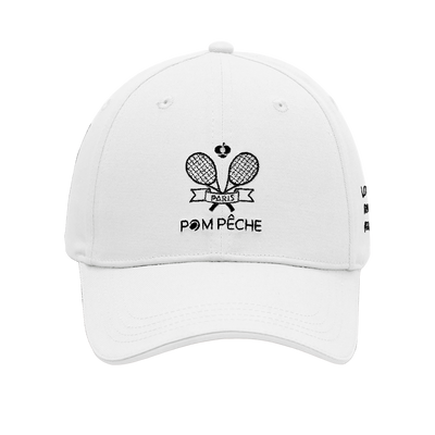 LUA ルーア ハードトップ リボン テニスキャップ - ホワイト