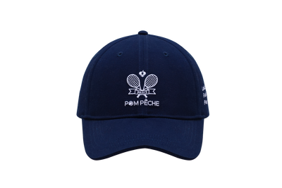 NAVER ネイバー ハードトップ リボン テニスキャップ - ブルー